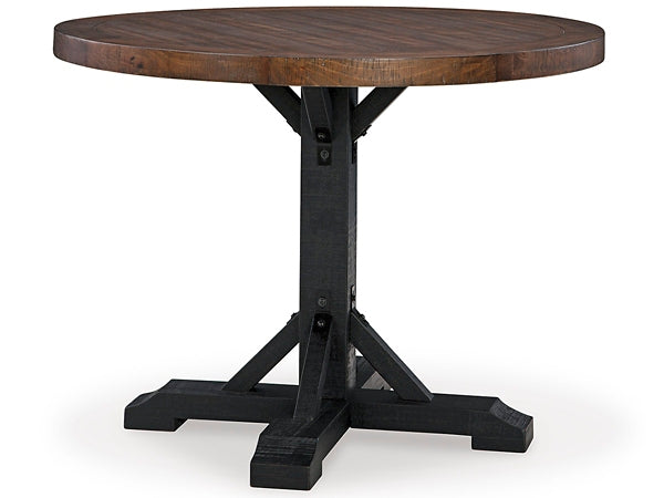 Valebeck Counter Height Dining Table and 4 Barstools with Storage at Towne & Country Furniture (AL) furniture, home furniture, home decor, sofa, bedding