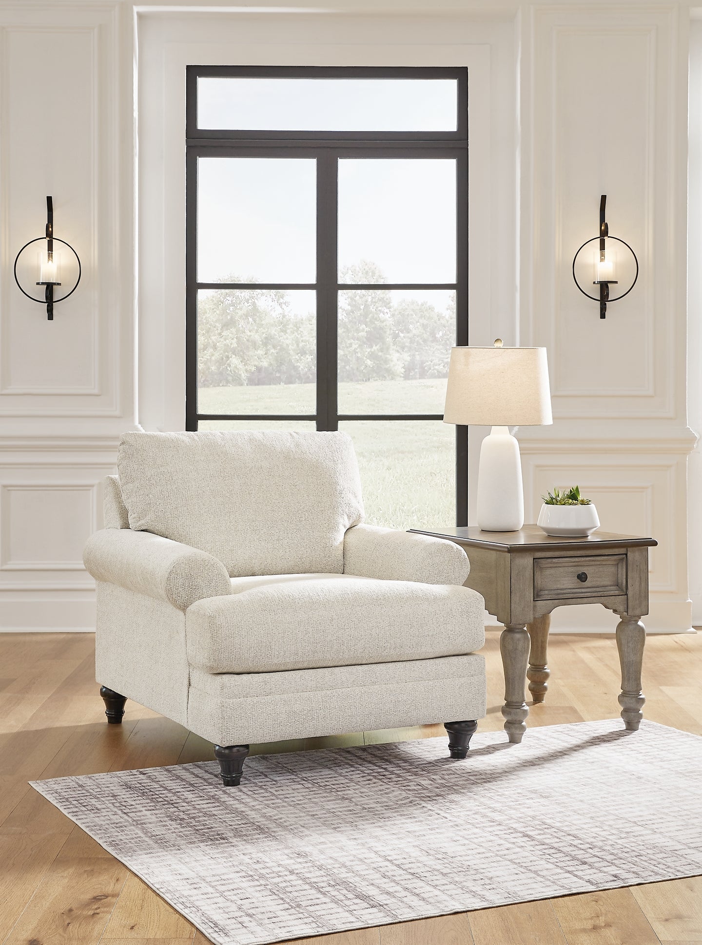 Valerani Chair and Ottoman at Towne & Country Furniture (AL) furniture, home furniture, home decor, sofa, bedding