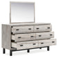 Vessalli King Panel Bed with Mirrored Dresser, Chest and Nightstand at Towne & Country Furniture (AL) furniture, home furniture, home decor, sofa, bedding