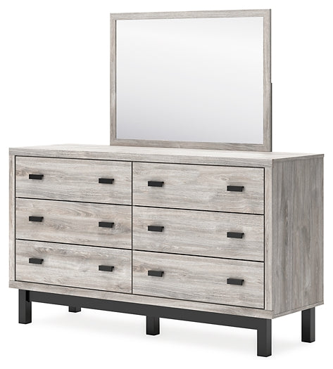 Vessalli King Panel Bed with Mirrored Dresser and Chest at Towne & Country Furniture (AL) furniture, home furniture, home decor, sofa, bedding