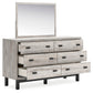 Vessalli King Panel Headboard with Mirrored Dresser and Nightstand at Towne & Country Furniture (AL) furniture, home furniture, home decor, sofa, bedding