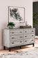 Vessalli Queen Panel Bed with Dresser at Towne & Country Furniture (AL) furniture, home furniture, home decor, sofa, bedding
