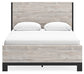 Vessalli Queen Panel Bed with Mirrored Dresser at Towne & Country Furniture (AL) furniture, home furniture, home decor, sofa, bedding