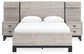 Vessalli Queen Panel Bed with Mirrored Dresser at Towne & Country Furniture (AL) furniture, home furniture, home decor, sofa, bedding