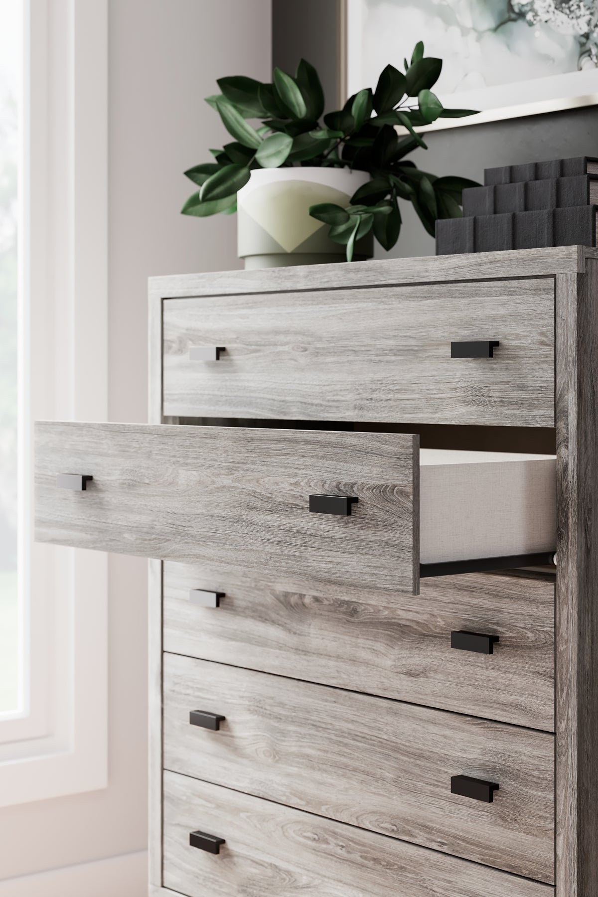 Vessalli Queen Panel Headboard with Mirrored Dresser, Chest and 2 Nightstands at Towne & Country Furniture (AL) furniture, home furniture, home decor, sofa, bedding