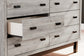 Vessalli Queen Panel Headboard with Mirrored Dresser and 2 Nightstands at Towne & Country Furniture (AL) furniture, home furniture, home decor, sofa, bedding