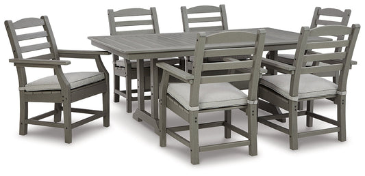 Visola Outdoor Dining Table and 6 Chairs at Towne & Country Furniture (AL) furniture, home furniture, home decor, sofa, bedding