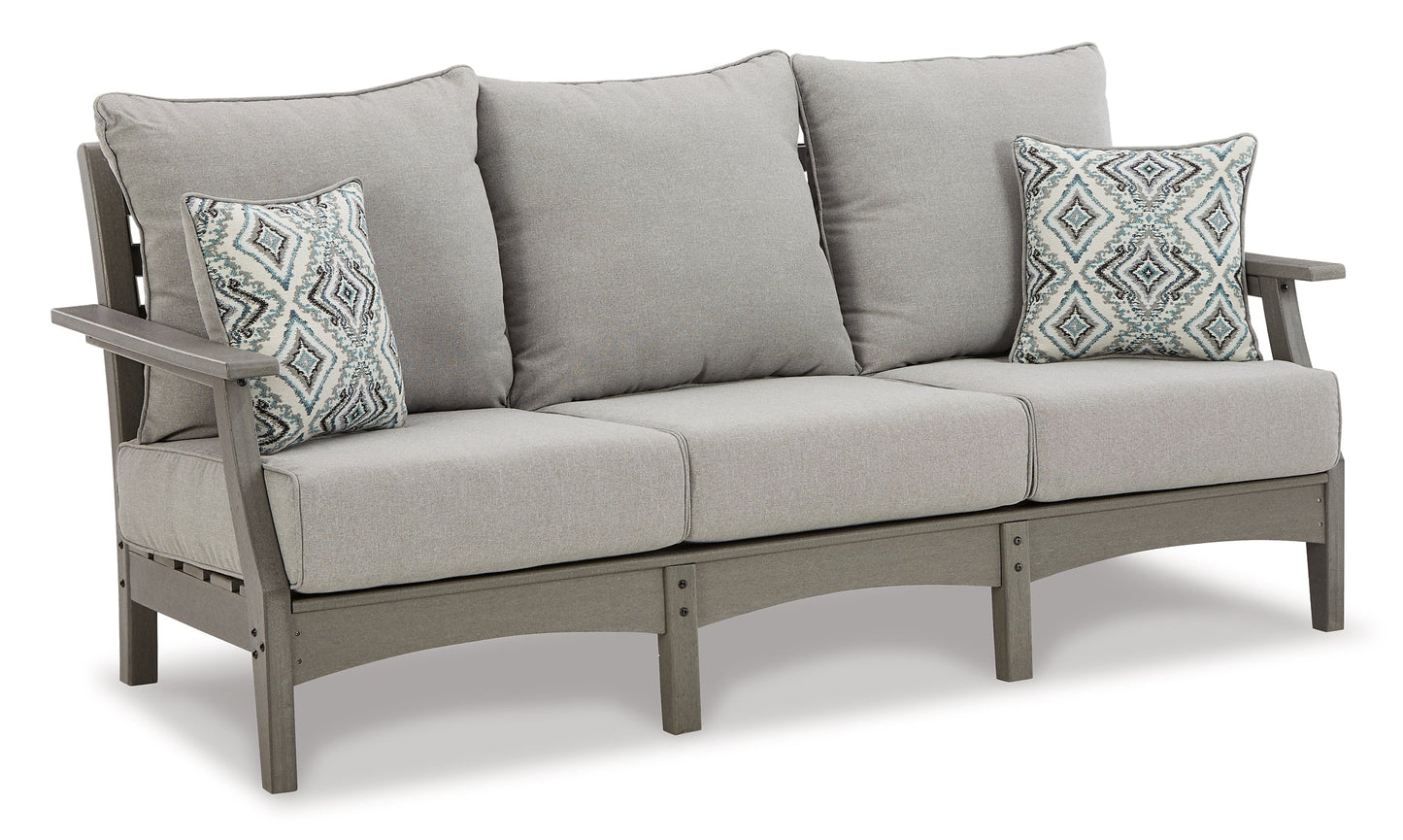 Visola Outdoor Sofa and Loveseat at Towne & Country Furniture (AL) furniture, home furniture, home decor, sofa, bedding