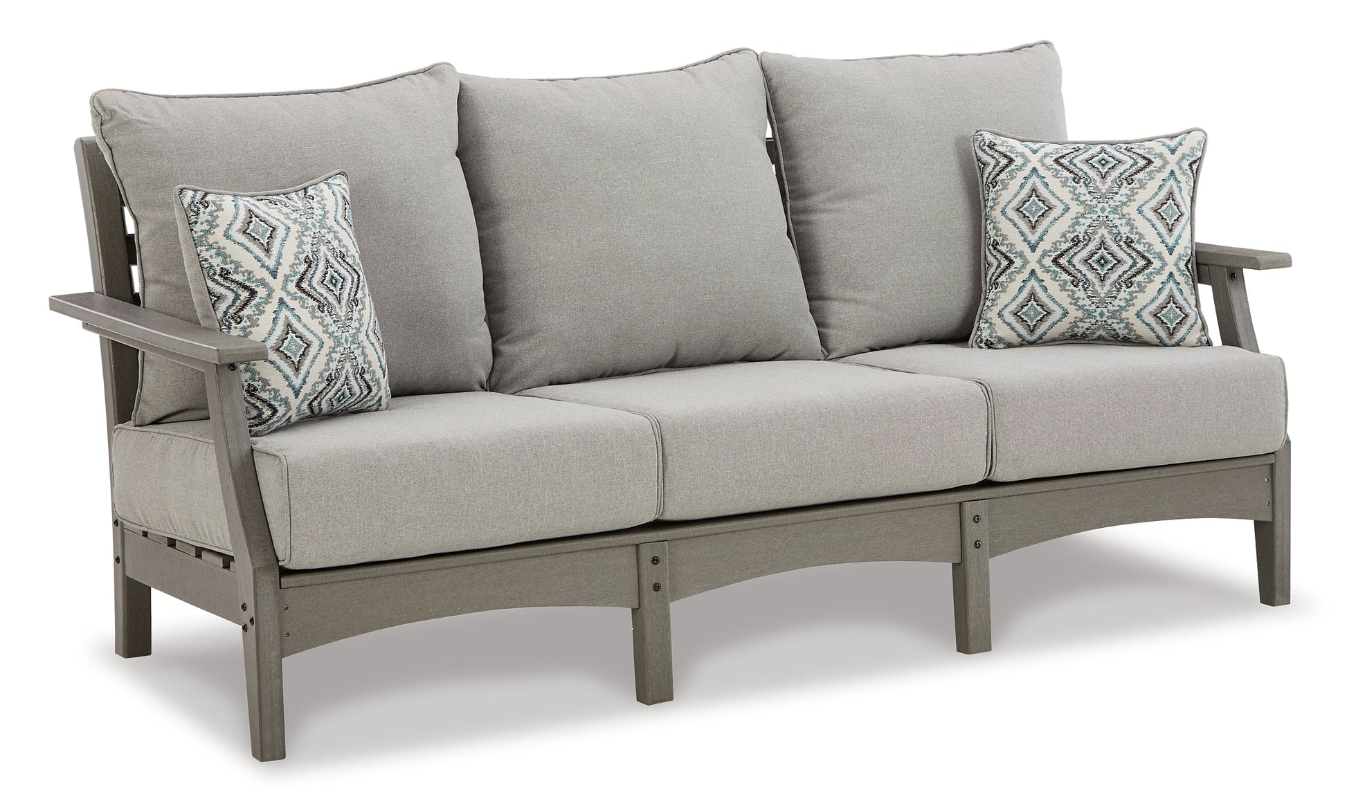 Visola Outdoor Sofa with 2 Lounge Chairs at Towne & Country Furniture (AL) furniture, home furniture, home decor, sofa, bedding