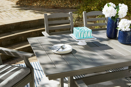 Visola RECT Dining Table w/UMB OPT at Towne & Country Furniture (AL) furniture, home furniture, home decor, sofa, bedding