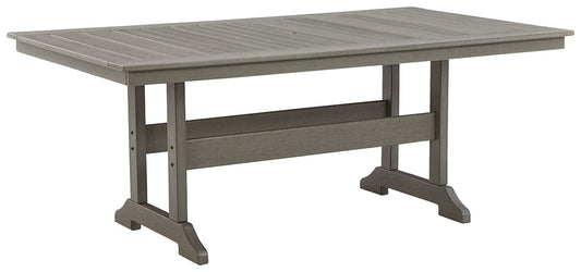 Visola RECT Dining Table w/UMB OPT at Towne & Country Furniture (AL) furniture, home furniture, home decor, sofa, bedding