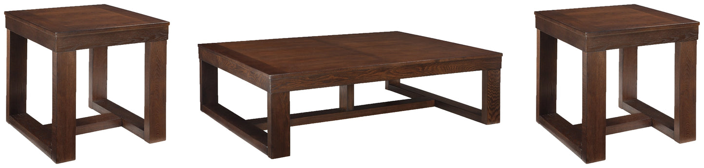 Watson Coffee Table with 2 End Tables at Towne & Country Furniture (AL) furniture, home furniture, home decor, sofa, bedding