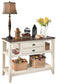Whitesburg Dining Table and 4 Chairs and Bench with Storage at Towne & Country Furniture (AL) furniture, home furniture, home decor, sofa, bedding
