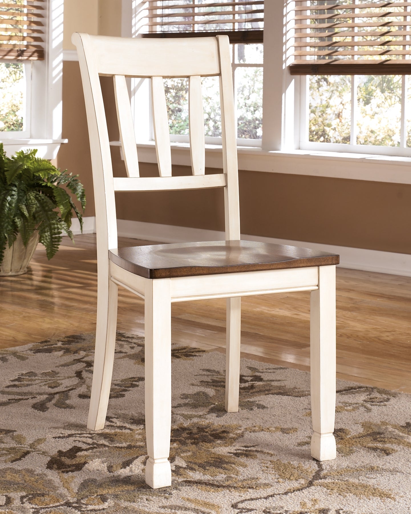 Whitesburg Dining Table and 4 Chairs at Towne & Country Furniture (AL) furniture, home furniture, home decor, sofa, bedding