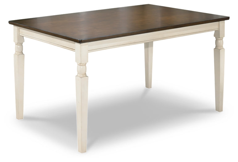 Whitesburg Dining Table and 6 Chairs at Towne & Country Furniture (AL) furniture, home furniture, home decor, sofa, bedding