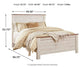 Willowton  Panel Bed With Dresser at Towne & Country Furniture (AL) furniture, home furniture, home decor, sofa, bedding