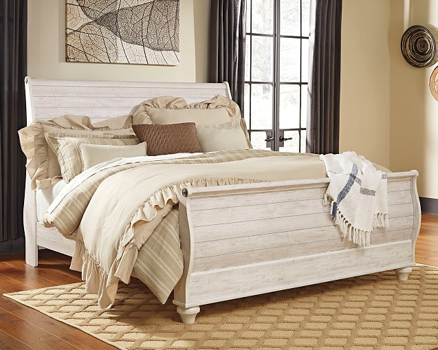 Willowton  Sleigh Bed at Towne & Country Furniture (AL) furniture, home furniture, home decor, sofa, bedding