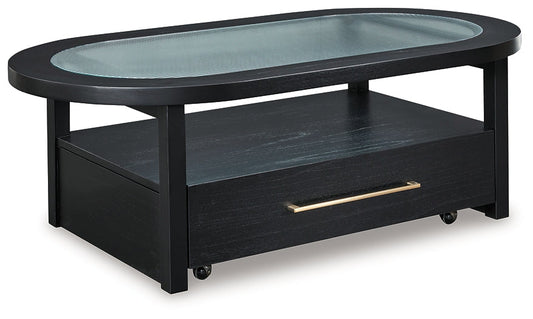 Winbardi Oval Cocktail Table at Towne & Country Furniture (AL) furniture, home furniture, home decor, sofa, bedding