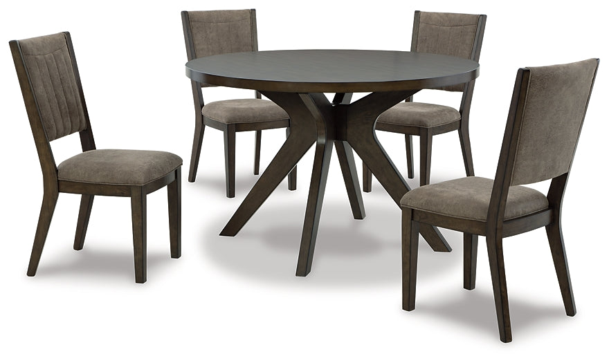 Wittland Dining Table and 4 Chairs at Towne & Country Furniture (AL) furniture, home furniture, home decor, sofa, bedding