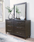 Wittland Dresser and Mirror at Towne & Country Furniture (AL) furniture, home furniture, home decor, sofa, bedding