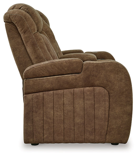 Wolfridge PWR REC Loveseat/CON/ADJ HDRST at Towne & Country Furniture (AL) furniture, home furniture, home decor, sofa, bedding