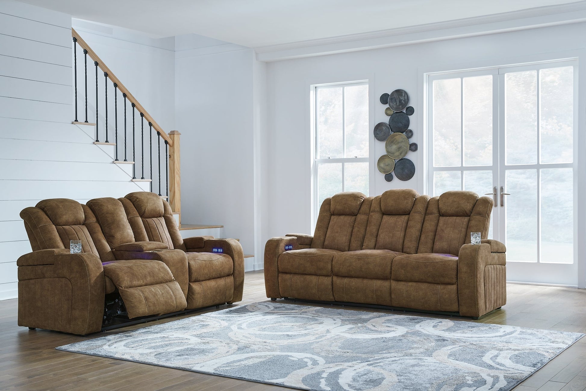 Wolfridge Sofa, Loveseat and Recliner at Towne & Country Furniture (AL) furniture, home furniture, home decor, sofa, bedding