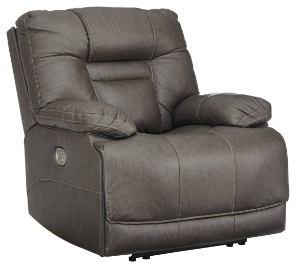 Wurstrow PWR Recliner/ADJ Headrest at Towne & Country Furniture (AL) furniture, home furniture, home decor, sofa, bedding