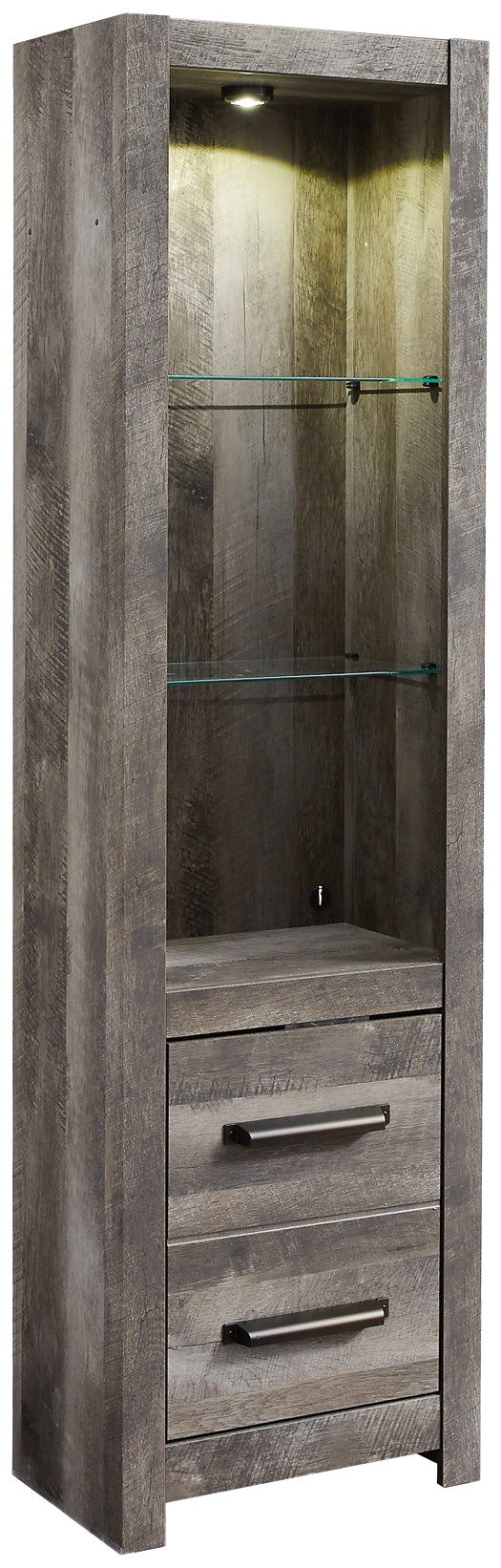 Wynnlow 4-Piece Entertainment Center with Electric Fireplace at Towne & Country Furniture (AL) furniture, home furniture, home decor, sofa, bedding