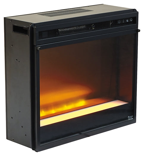 Wynnlow 4-Piece Entertainment Center with Electric Fireplace at Towne & Country Furniture (AL) furniture, home furniture, home decor, sofa, bedding