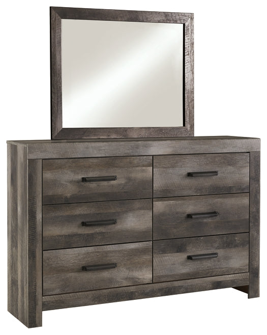 Wynnlow Dresser and Mirror at Towne & Country Furniture (AL) furniture, home furniture, home decor, sofa, bedding