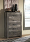 Wynnlow Five Drawer Chest at Towne & Country Furniture (AL) furniture, home furniture, home decor, sofa, bedding