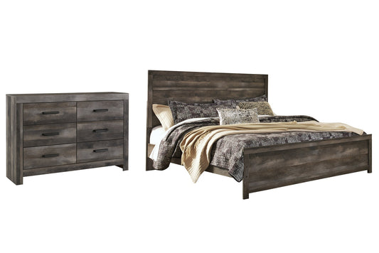 Wynnlow King Panel Bed with Dresser at Towne & Country Furniture (AL) furniture, home furniture, home decor, sofa, bedding