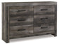 Wynnlow King Poster Bed with Dresser at Towne & Country Furniture (AL) furniture, home furniture, home decor, sofa, bedding