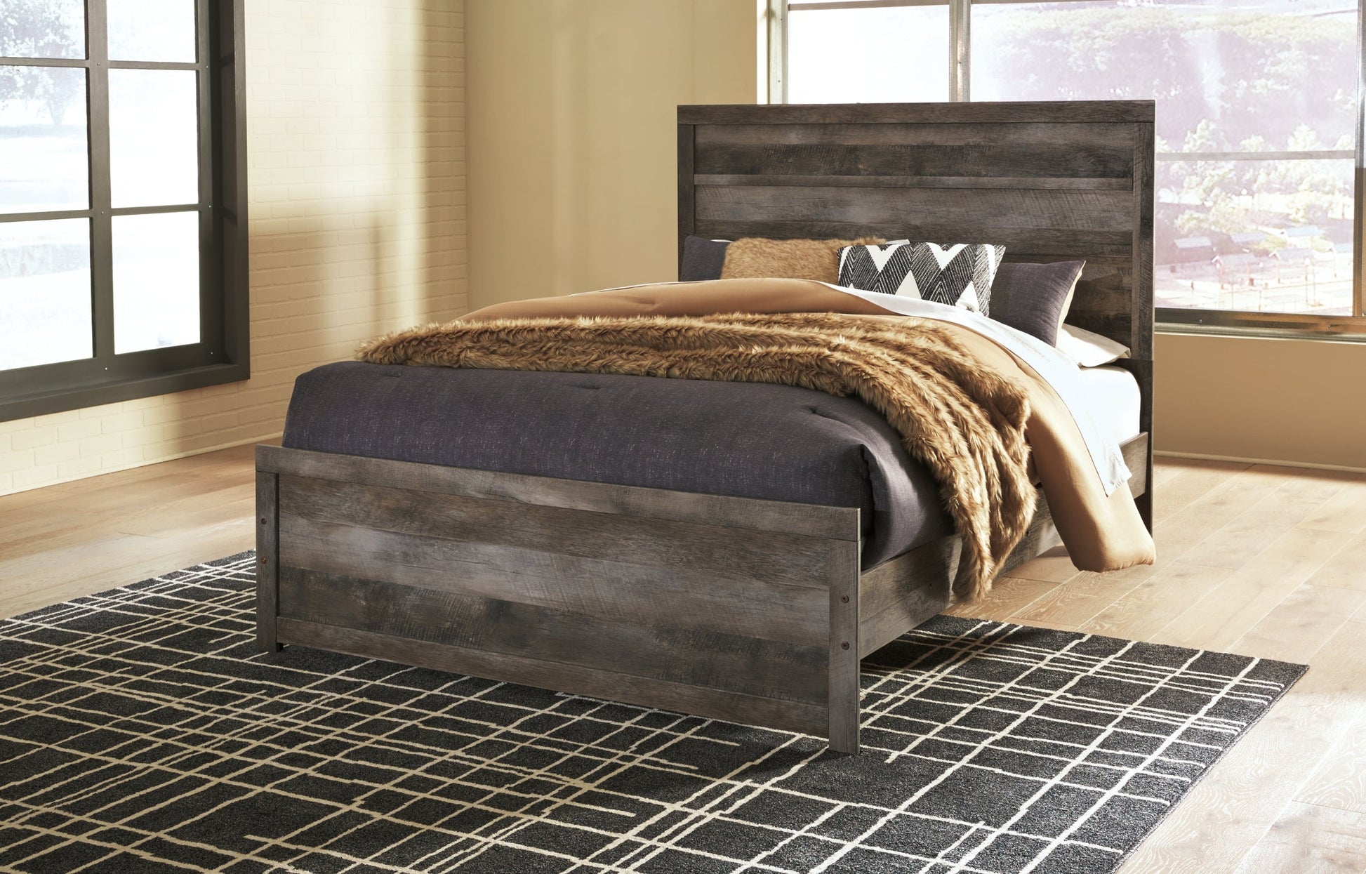 Wynnlow Queen Panel Bed with Dresser at Towne & Country Furniture (AL) furniture, home furniture, home decor, sofa, bedding