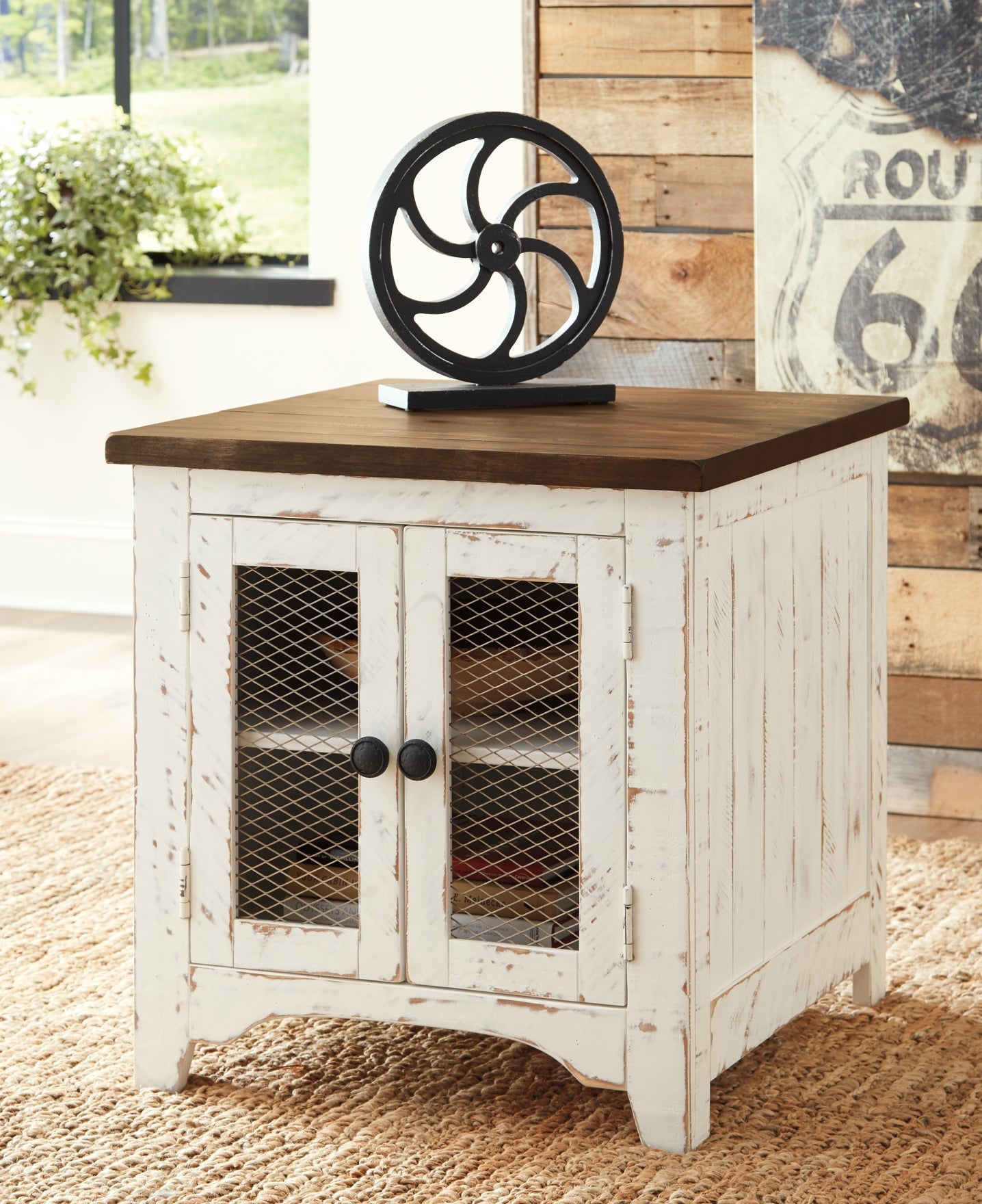 Wystfield Coffee Table with 2 End Tables at Towne & Country Furniture (AL) furniture, home furniture, home decor, sofa, bedding