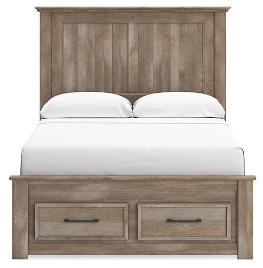 Yarbeck  Panel Bed With Storage at Towne & Country Furniture (AL) furniture, home furniture, home decor, sofa, bedding