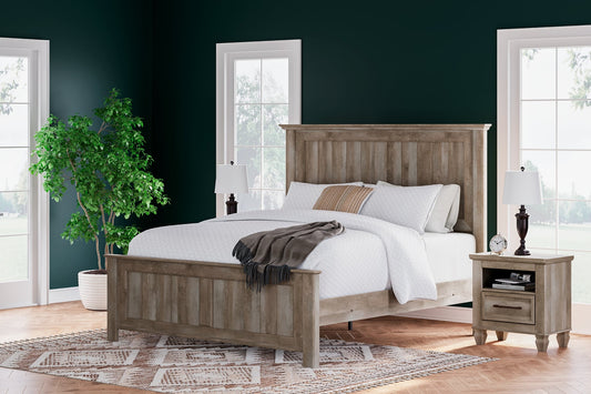 Yarbeck  Panel Bed at Towne & Country Furniture (AL) furniture, home furniture, home decor, sofa, bedding