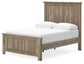 Yarbeck Queen Panel Bed with Mirrored Dresser and 2 Nightstands at Towne & Country Furniture (AL) furniture, home furniture, home decor, sofa, bedding