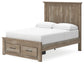 Yarbeck Queen Panel Bed with Storage with Mirrored Dresser and Nightstand at Towne & Country Furniture (AL) furniture, home furniture, home decor, sofa, bedding