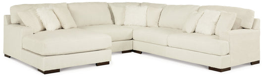 Zada 4-Piece Sectional with Chaise at Towne & Country Furniture (AL) furniture, home furniture, home decor, sofa, bedding