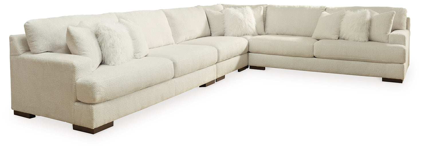 Zada 4-Piece Sectional with Ottoman at Towne & Country Furniture (AL) furniture, home furniture, home decor, sofa, bedding