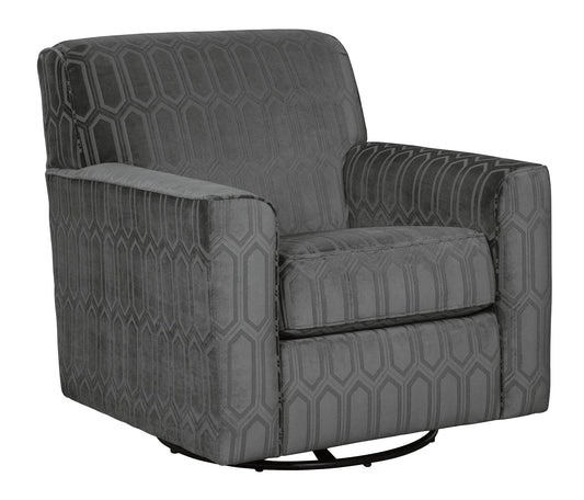 Zarina Swivel Accent Chair at Towne & Country Furniture (AL) furniture, home furniture, home decor, sofa, bedding