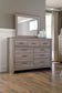 Zelen Dresser and Mirror at Towne & Country Furniture (AL) furniture, home furniture, home decor, sofa, bedding