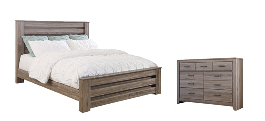 Zelen King Panel Bed with Dresser at Towne & Country Furniture (AL) furniture, home furniture, home decor, sofa, bedding