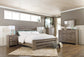 Zelen King Panel Bed with Mirrored Dresser, Chest and 2 Nightstands at Towne & Country Furniture (AL) furniture, home furniture, home decor, sofa, bedding