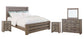 Zelen King Panel Bed with Mirrored Dresser and 2 Nightstands at Towne & Country Furniture (AL) furniture, home furniture, home decor, sofa, bedding