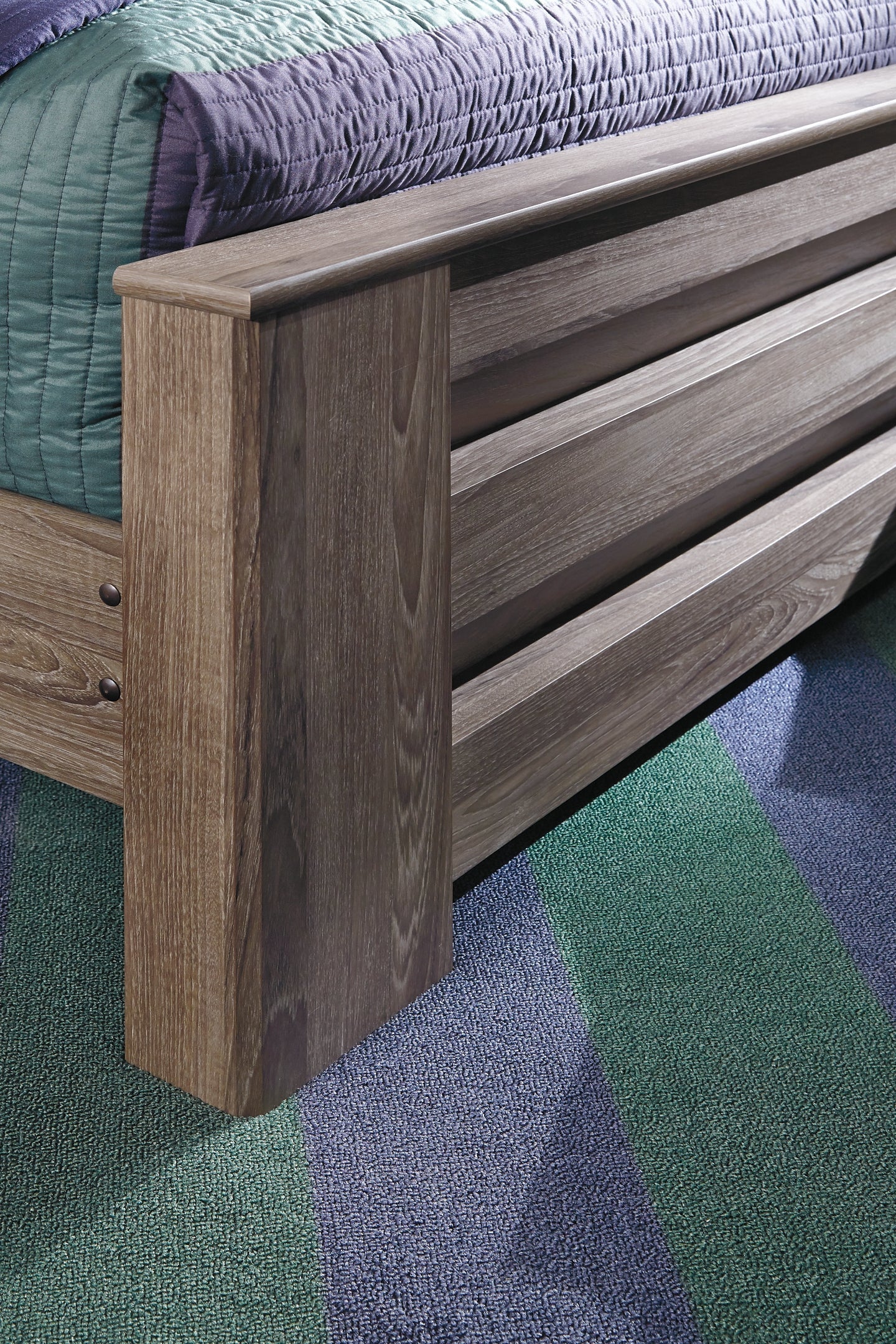 Zelen King Panel Bed with Mirrored Dresser and Chest at Towne & Country Furniture (AL) furniture, home furniture, home decor, sofa, bedding