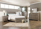 Zelen Queen Panel Bed with Mirrored Dresser, Chest and Nightstand at Towne & Country Furniture (AL) furniture, home furniture, home decor, sofa, bedding