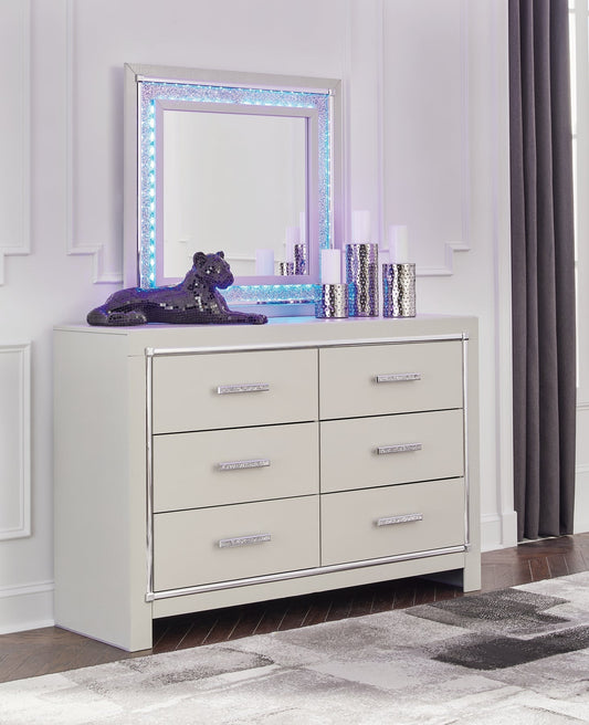 Zyniden Dresser and Mirror at Towne & Country Furniture (AL) furniture, home furniture, home decor, sofa, bedding