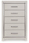 Zyniden Five Drawer Chest at Towne & Country Furniture (AL) furniture, home furniture, home decor, sofa, bedding